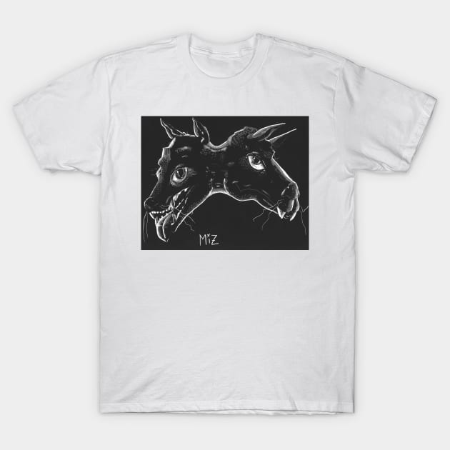 Mutant (White Tee option) T-Shirt by Blue Afro